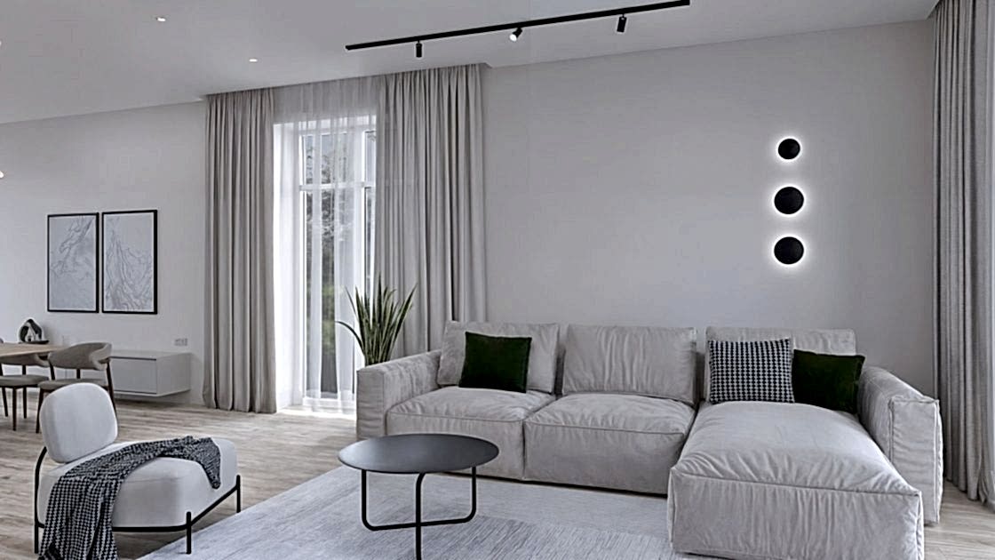 Кухня гостиная 6